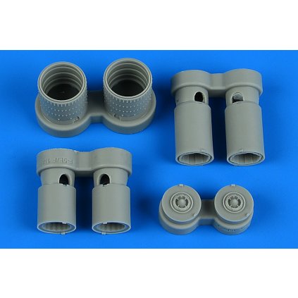 33062 1 1 48 f5 f tiger ii exhaust nozzles for afv club eduard kit