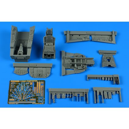 22169 1 1 32 f 104c starfighter cockpit set for italeri kit