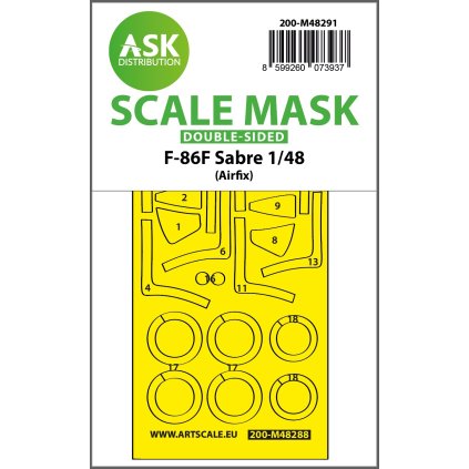 344 1 344 42489 200 m48291 f 86f sabre double sided express fit mask for airfix