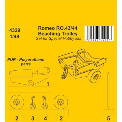 82897 1 48 romeo ro 43 44 beaching trolley