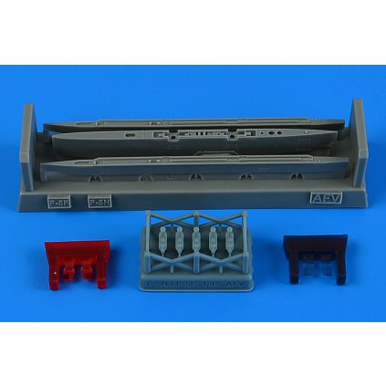 82975 1 48 f 5f n tiger ii pylons missile launchers for afv club kit