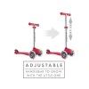 GLOBBER Trottinette 3 Roues Primo Lights Rouge GLOB 423
