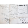 COREL Corsaro II plachetnice 1:24 kit