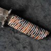 19290 1 luxusni nuz tanto dellinger feza braun s rukojeti z mamuti fosilie a cepeli feather damascus b