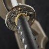 3672 8 remeslna replika japonskeho mece katana kohaku s prirodnimi doplnky z buvoliho rohu c