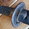 3705 7 dekorativni remeslna replika mece katana sunekuai s 3d vzorem cepele a cernou lesklou pochvou h