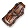 3801 5 detailne zpracovane kozene pouzdro z hovezi usne pro bezpecne noseni noze na opasku