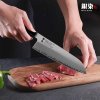 54689 3 nuz santoku hap40 3 layers ebony wood 180 mm 2