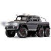 88296 4 TRX 6 Mercedes 6x6 SILVER 3qtr front left