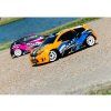 75054 5 Rally action ORNGX 3qtr road