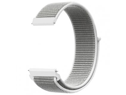 Šedý nylonový řemínek 22mm