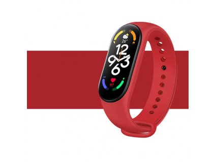 Červený řemínek pro Xiaomi Mi Band 7