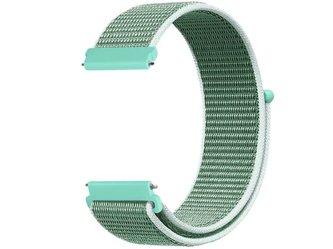 Tyrkysový nylonový řemínek 22mm