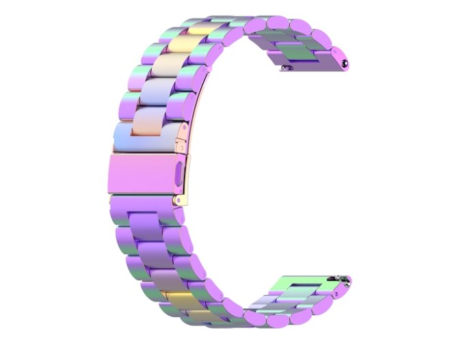 Duhový kovový řemínek 20mm