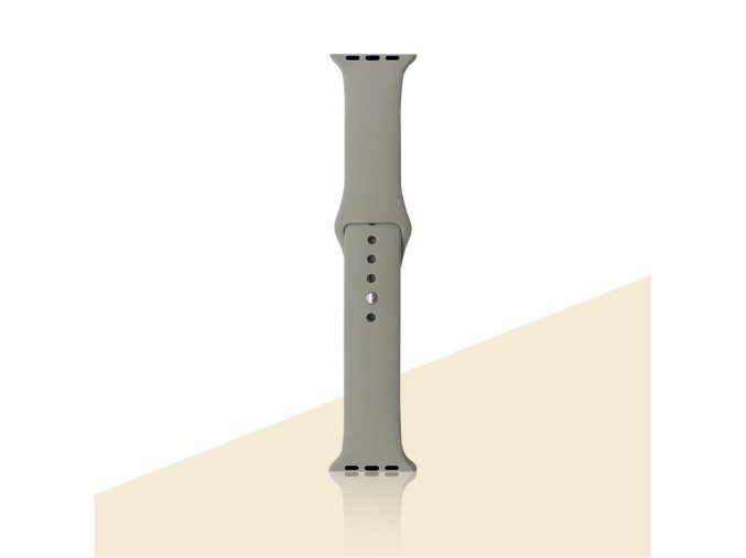 Silikonový řemínek pro Apple Watch Šedý