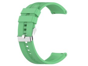 Silikonový řemínek 20mm - Zelený