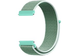 Tyrkysový nylonový řemínek 22mm