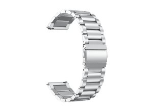 Stříbrný kovový řemínek 20mm