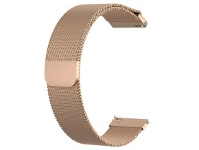 Růžové zlato Milánský řemínek 20mm