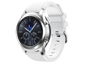 Silikonový řemínek bílý 22mm