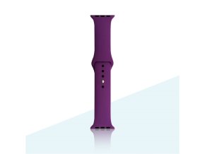 Silikonový řemínek pro Apple Watch Fialový
