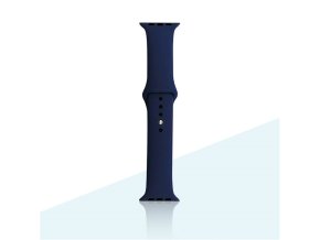 Silikonový řemínek pro Apple Watch Tmavě modrý