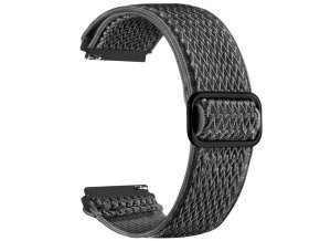 Elastický nylonový řemínek šedý 22mm