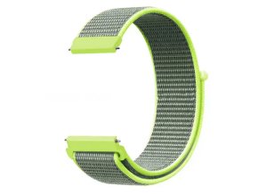 Světle zelený nylonový řemínek 20mm