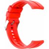 Silikonový řemínek 20mm - Červený