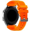 Silikonový řemínek oranžový 22mm
