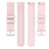 Světle růžový sportovní silikonový řemínek 18mm