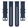 Tmavě modrý sportovní silikonový řemínek 18mm