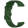 Zelený sportovní silikonový řemínek 18mm