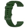 Zelený sportovní silikonový řemínek 18mm