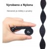 Červený nylonový řemínek 22mm