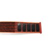 Čierno červený nylonový remienok 22mm