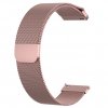 Metallisches rosa Magnetarmband 20 mm