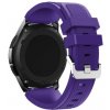 Silikonový řemínek fialový 22mm