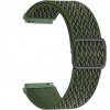 Elastický nylonový řemínek tmavě zelený 20mm
