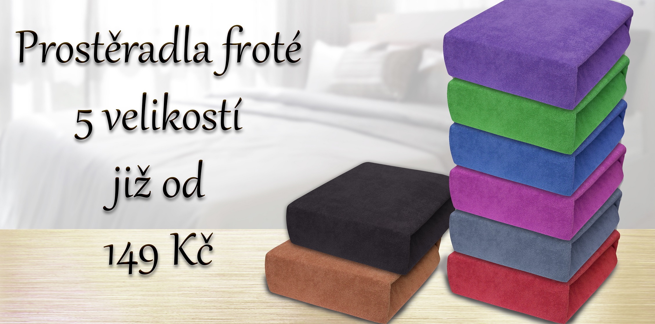 Prostěradla froté