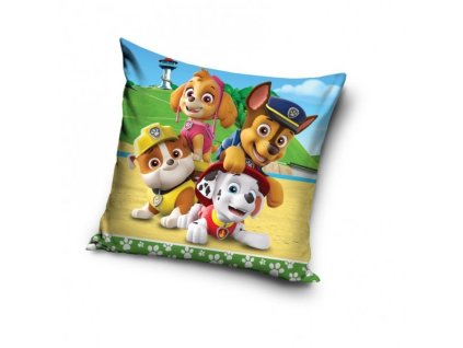 Polštářek Tlapková patrola Na pláži