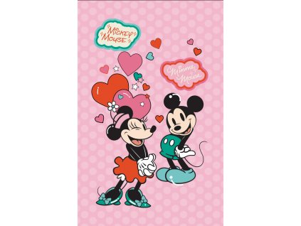 Dětský ručník Minnie a Mickey Mouse 30x50 cm