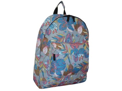 Dámský batoh JBBP 241 FLOWER PRINT MODRÝ