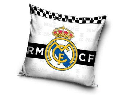 Polštář REAL MADRID THIN CHESSBOARD 40x40 cm