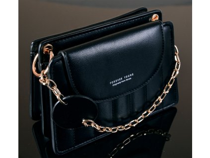 Dámská malá crossbody kabelka SL004 ČERNÁ