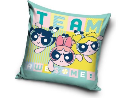 Dětský polštářek Powerpuff Girls Team Awesome!