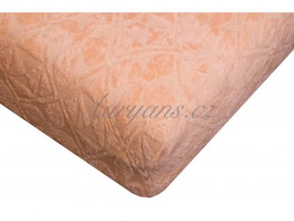 Aaryans Prostěradlo žakár meruňkové