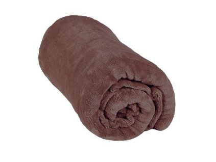 Aaryans deka mikroflanel 200x220 cm hnědá