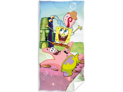 Dětská osuška Sponge Bob a přátelé 70x140cm