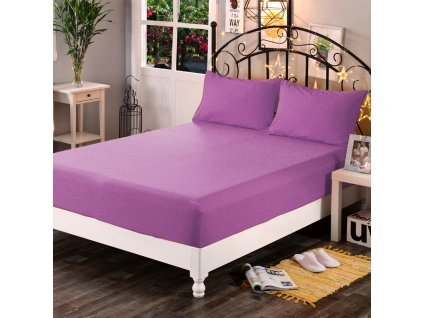Aaryans Froté prostěradlo světle fialové